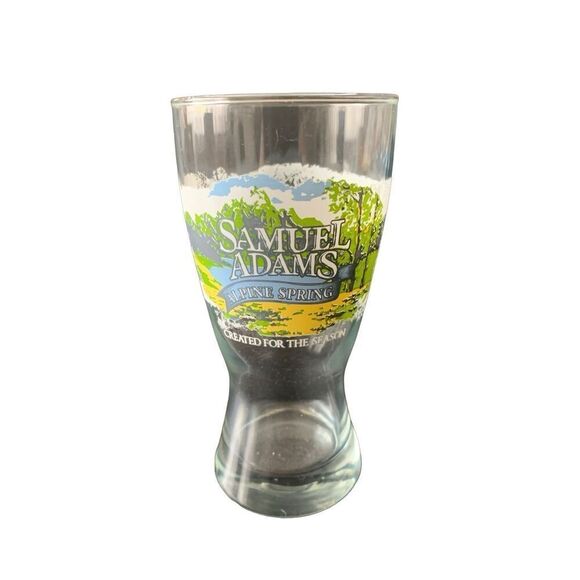 Pre Owned Samuel Sam Adams Alpine Spring Beer Glass Special Seasonal Beverage - Picture 3 of 13